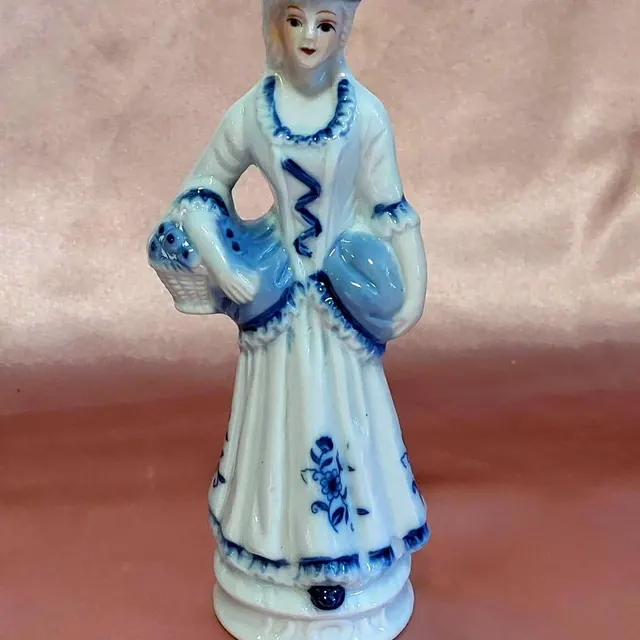 Vintage Porcelain Lady Figurine