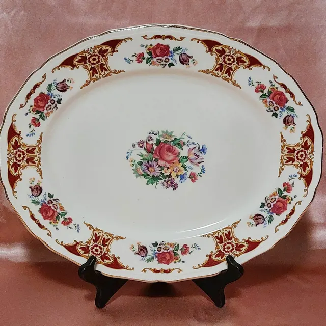 Royal Swan Vintage Oval Platter