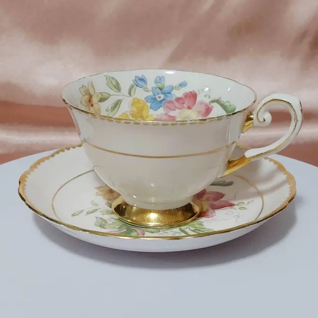 Antique Teacup & Saucer