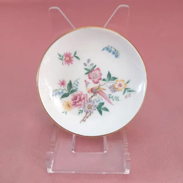 Vintage Royal Doulton Bird of Paradise Mini Plate