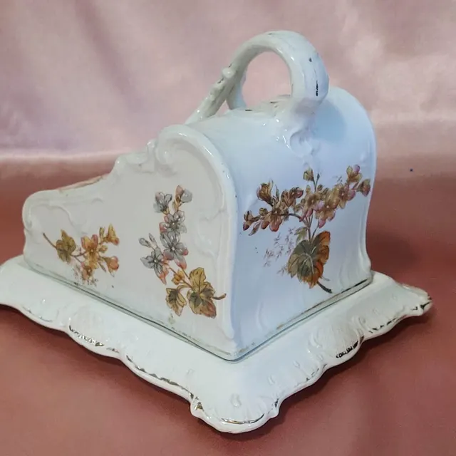 Antique Ludwig Wessel Bonn Cheese Dish Imperial Bonn