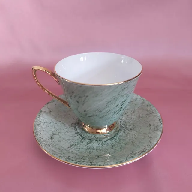 Royal Albert Gossamer Green Cup & Saucer