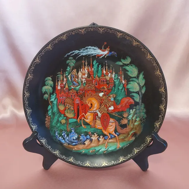Russian Decorative Plate