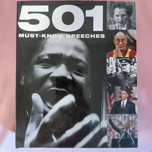 501 Must Know Speeches Book History Politics Philosophy