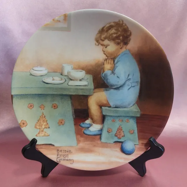 Vintage Plate “Thank You God”