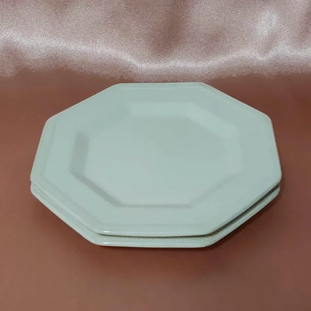 Vintage Johnson Brothers Octagonal Bread Plates Set of 2