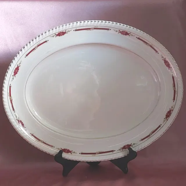 Vintage Johnson Bros Oval Serving Platter